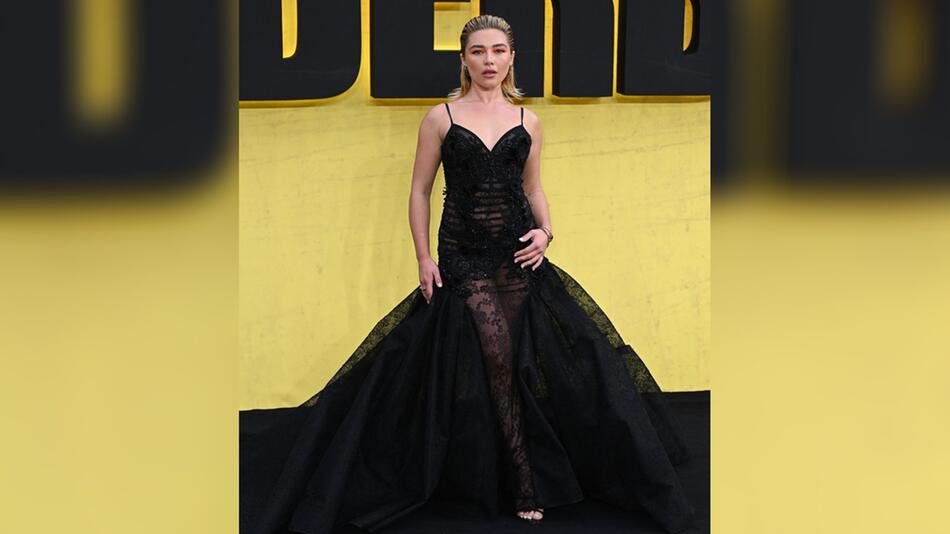 Florence Pugh bei der Londoner Premiere von "Thunderbolts".