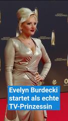 Evelyn Burdecki startet als echte TV-Prinzessin