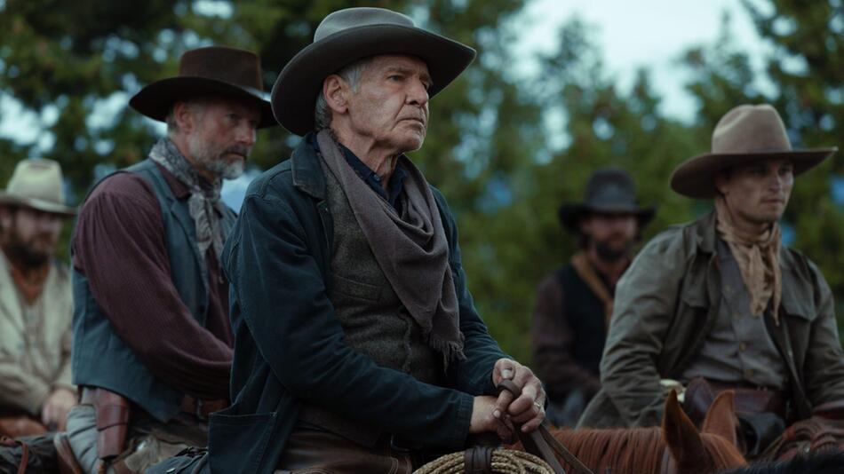In "1923" als Cowboy mit dabei: Harrison Ford.