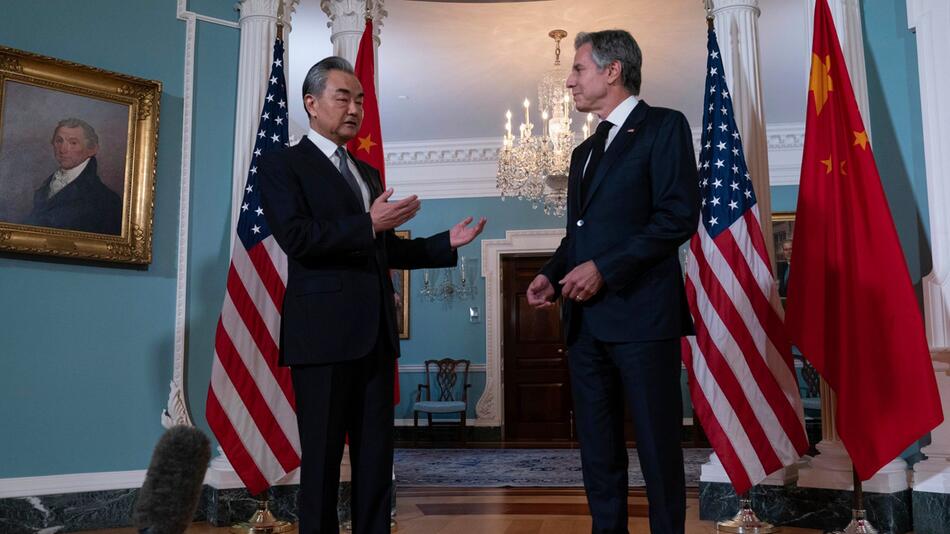 Aussenminister von China besucht Aussenminister der USA