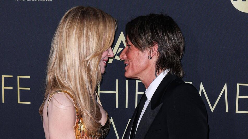 Auch auf dem roten Teppich sind Nicole Kidman und Keith Urban unzertrennlich.