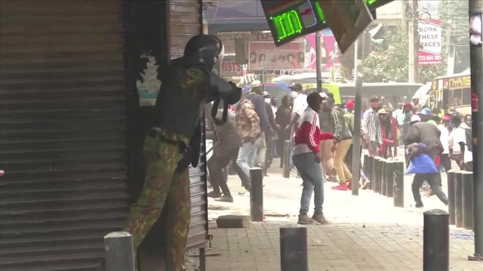 Erneut Proteste gegen Regierung in Kenia