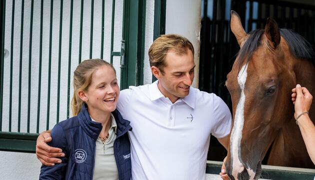 Sophie Hinners und Richard Vogel