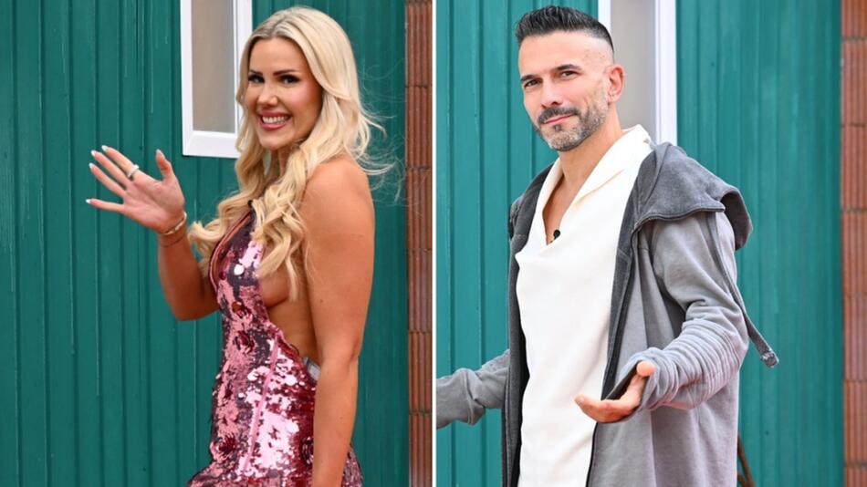 Marc Terenzi und Laura Blond beim Einzug in das "Promi Big Brother"-Haus.