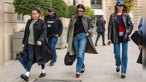 Kendall Jenner setzt regelmässig auf Ballerinas - auch im Herbst.