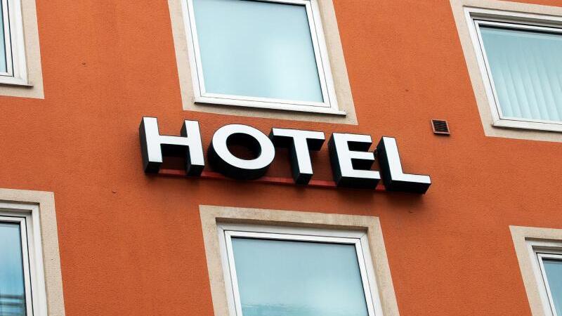 Fassade eines Hotels