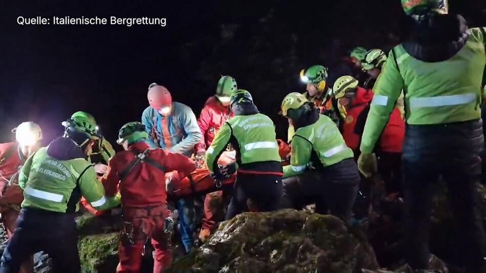 Wieder an der Oberfläche: Verletzte Höhlenforscherin in Italien gerettet