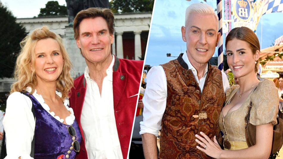 Veronica Ferres und Carsten Maschmeyer sowie H. P. Baxxter und Ehefrau Sara (v.l.) auf dem ...