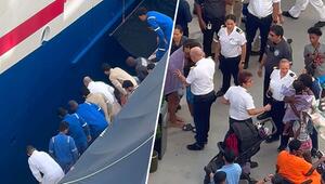 Zwischen Kreuzfahrtschiff und Pier gefallen: Mutter springt kleiner Tochter hinterher