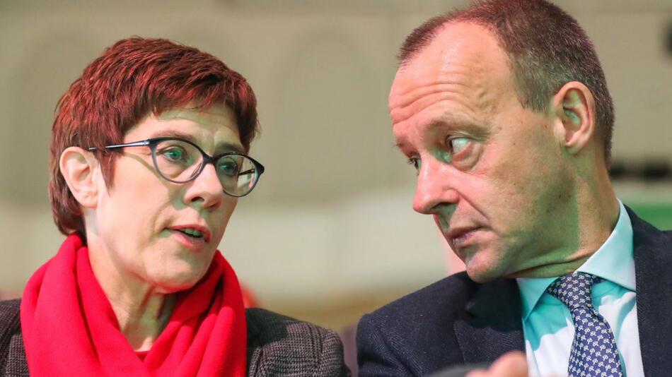 Friedrich Merz und Annegret Kramp-Karrenbauer