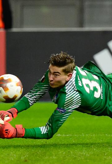 Jonathan Klinsmann im Einsatz für Hertha BSC in der Europa League