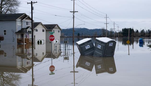 Überschwemmungen im US-Staat Washington