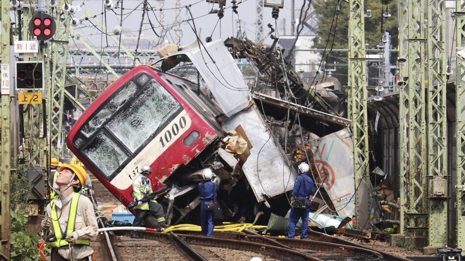 Zugunglück in Japan