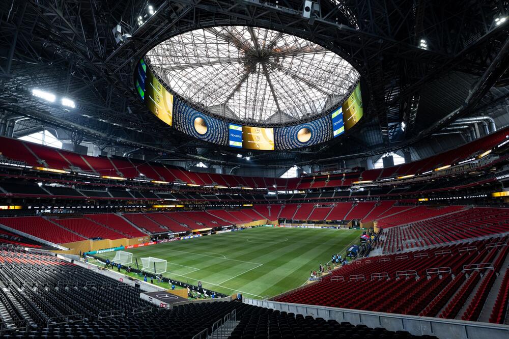 Mercedes-Benz Stadium in Atlanta