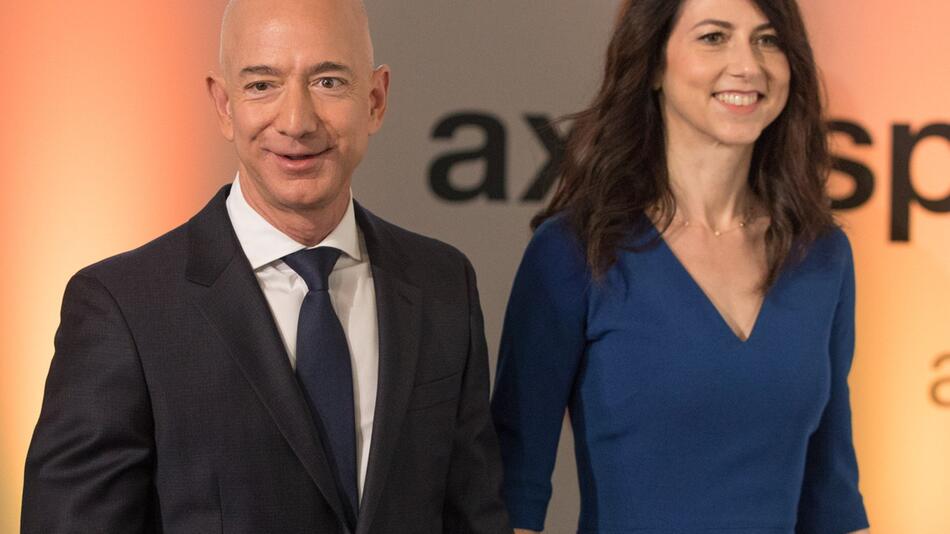 Jeff Bezos und Ehefrau MacKenzie