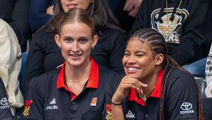 Leonie Fiebich und Nyara Sabally
