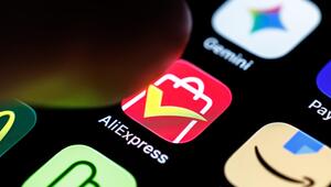 Das Logo und der Schriftzug vom global agierenden Online-Marktplatz AliExpress