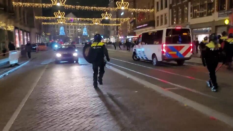 Verletzte und vermisste Israelis: Gewalt nach Fussballspiel in Amsterdam