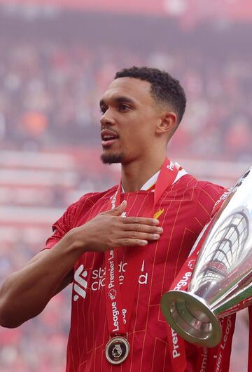 Trent Alexander-Arnold verlässt Liverpool im Sommer nach 20 Jahren im Verein.
