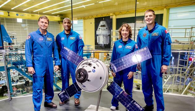 Crew der "Artemis 2"-Mission