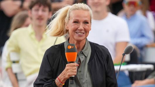 Andrea Kiewel will ihre Hochzeit nicht live im "ZDF-Fernsehgarten" feiern.