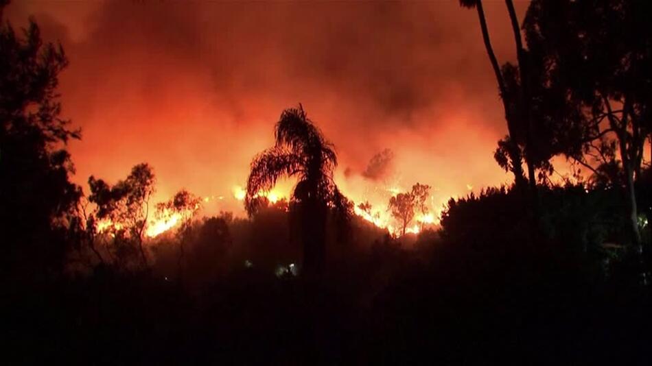 Schwere Waldbrände in Los Angeles: Zehntausende Menschen evakuiert