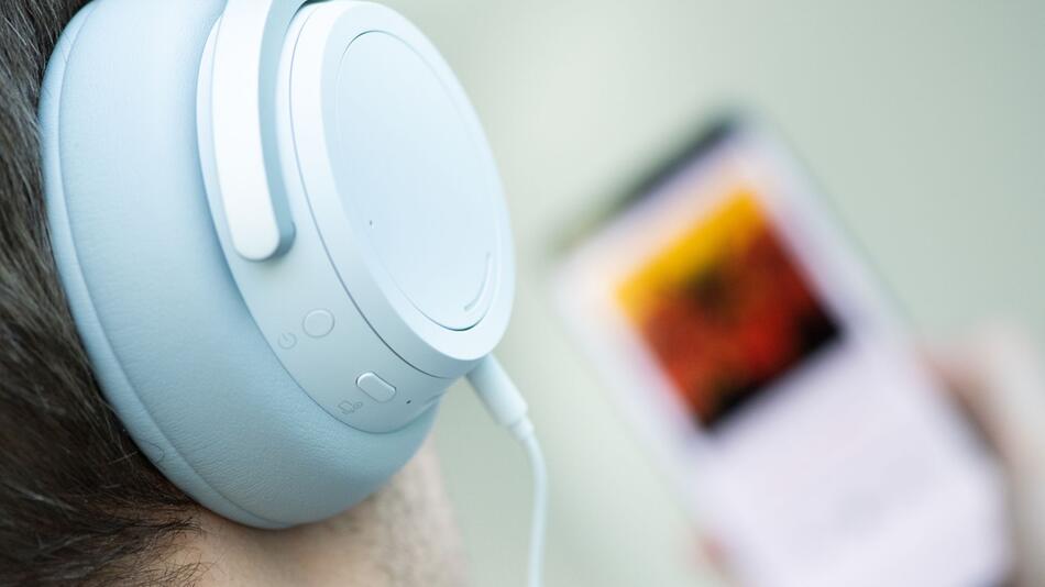 Musik über Kopfhörer