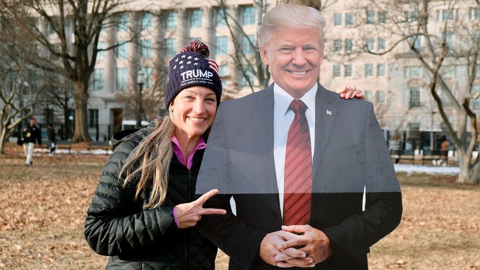 "Trump - das Comeback: Was wird aus Amerika?": Trumps Anhänger feiern ihr Idol. Sie versprechen ...