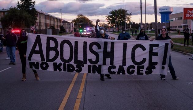 Proteste in den USA - Broadview