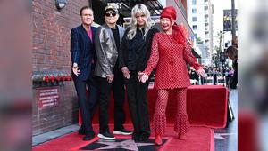 Die Kultband The B-52s hat nun ihren eigenen Stern auf dem Walk of Fame.