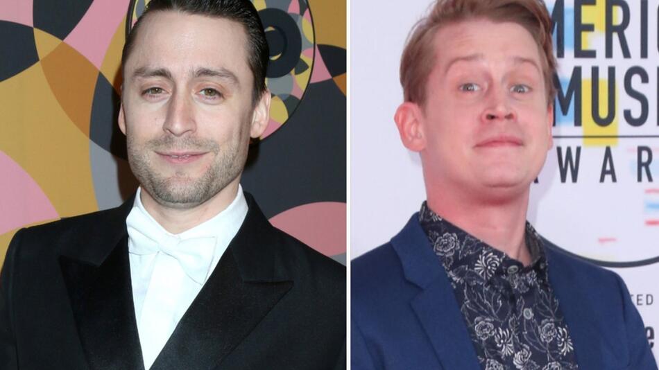 Kieran Culkin neben seinem Bruder Macaulay Culkin.