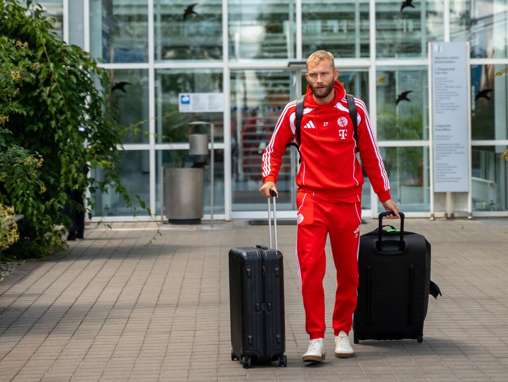 Fussball: Club-WM, Rückreise FC Bayern München