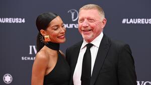 Lilian de Carvalho Monteiro und Boris Becker