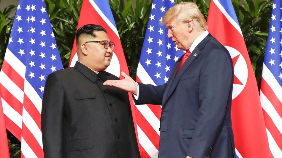 Donald Trump und Kim Jong Un