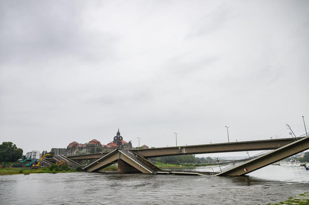 Brückeneinsturz in Dresden