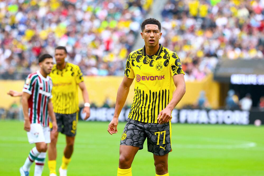 Jobe Bellingham bei seinem ersten Einsatz für den BVB