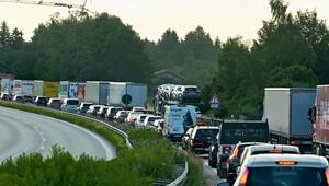 Stau auf der Autobahn