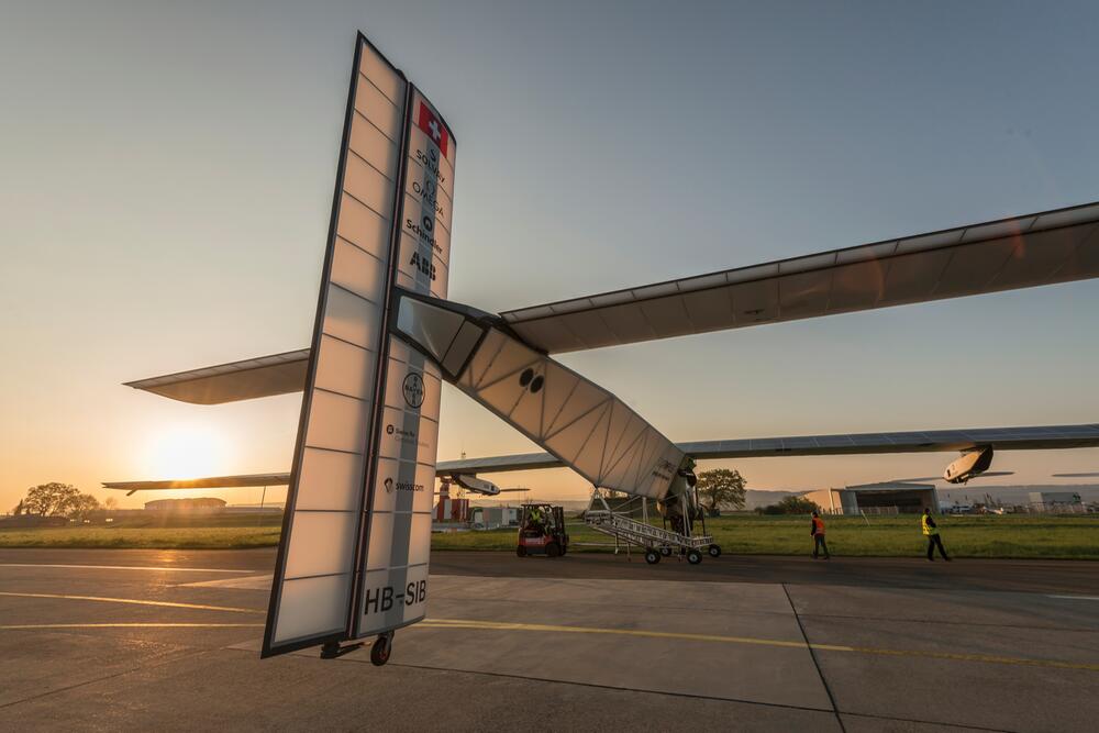 Tests der "Solar Impulse 2"