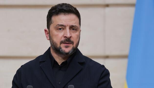 Ukrainischer Präsidenten Selenskyj in Paris