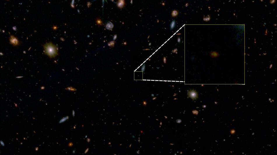 Älteste "tote" Galaxie