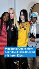 Madonna: Coole Mom bei Billie Eilish-Konzert mit ihren Kids!