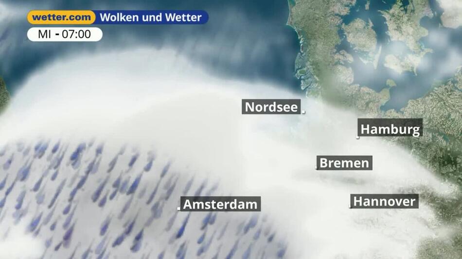 "Nordsee: Dein Wetter für Deine Region!"