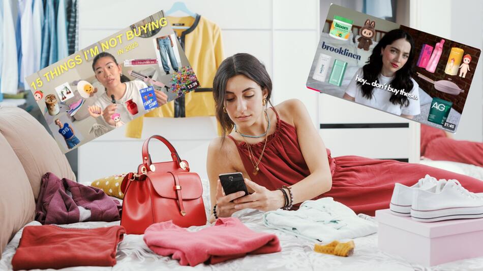 Anti-Haul statt Haul: Auf Social Media formiert sich ein neuer Trend gegen Konsum.