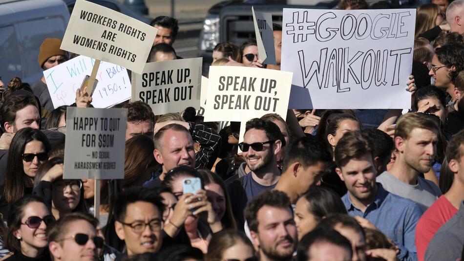 Google-Mitarbeiter protestieren gegen Sexismus