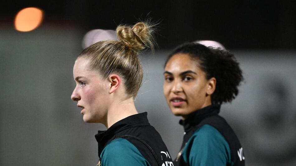 Fussball: Frauen, Training des DFB-Teams