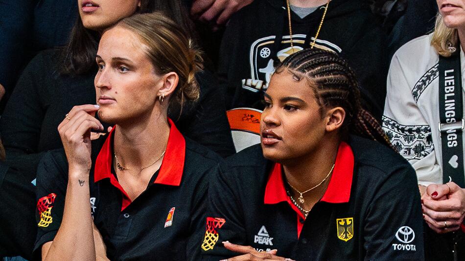 Leonie Fiebich und Nyara Sabally