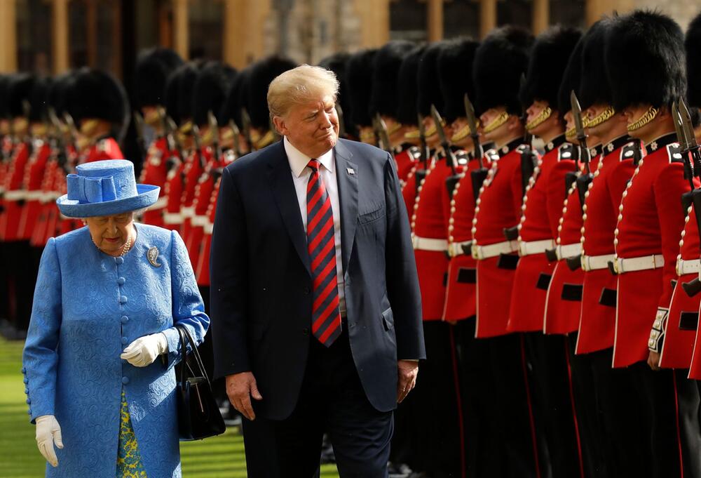 Die Queen und Donald Trump