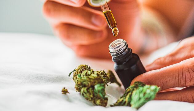 Cannabis-Tropfen