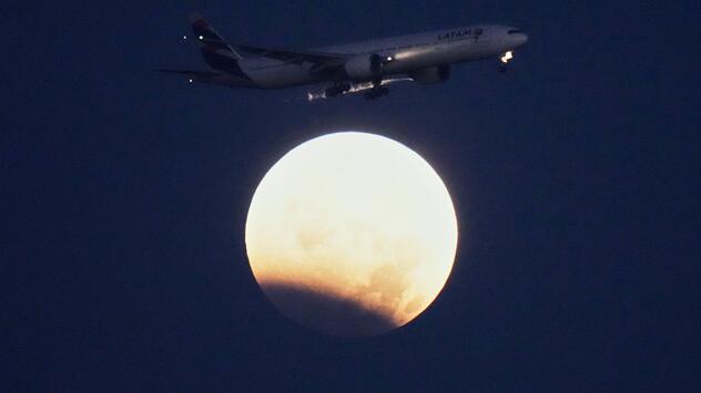 Partielle Mondfinsternis - Portugal