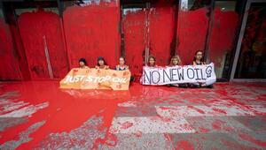 Öl-Protest